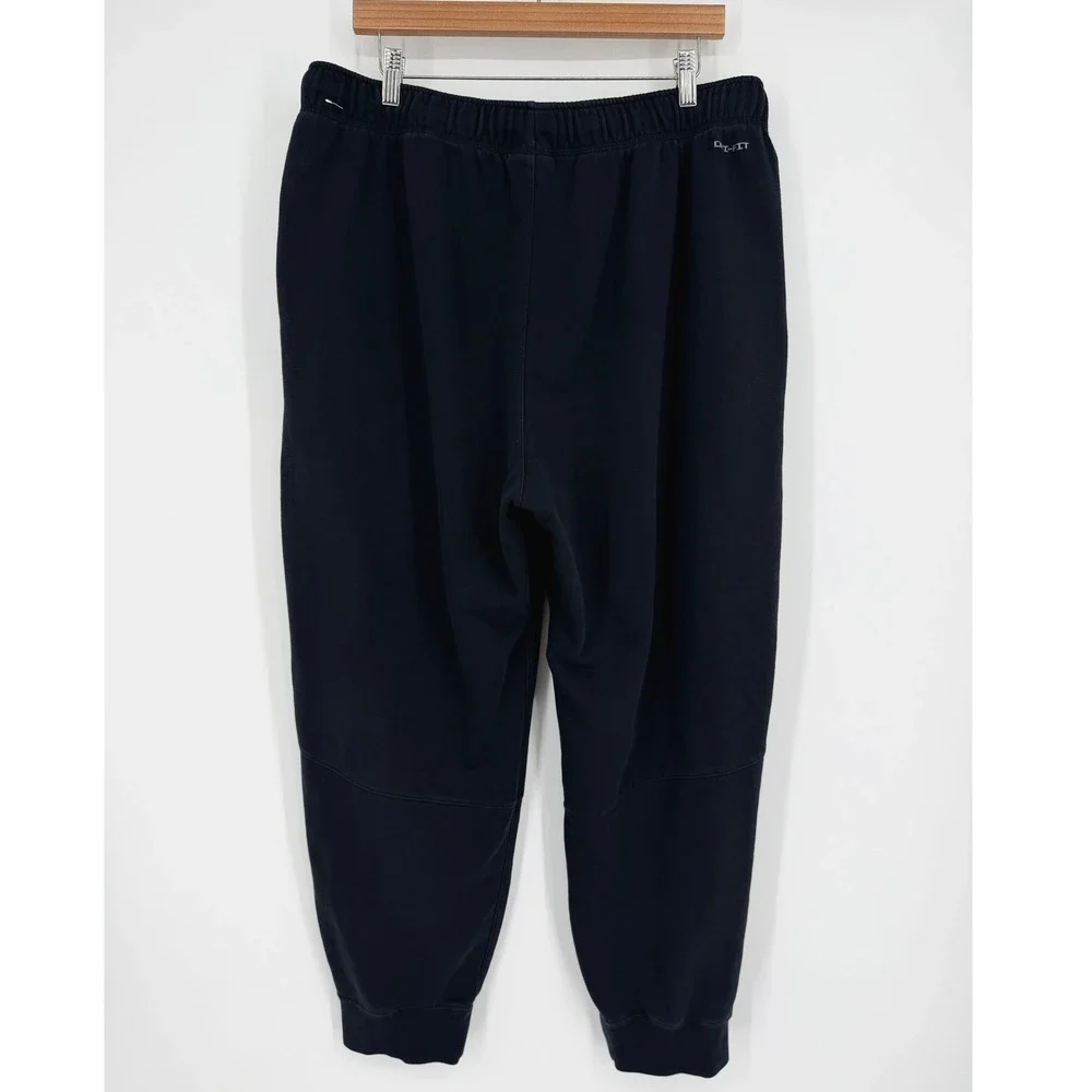Jordan Men's Dri-FIT Sport Crossover Fleece Black Sweatpants Pants XXL